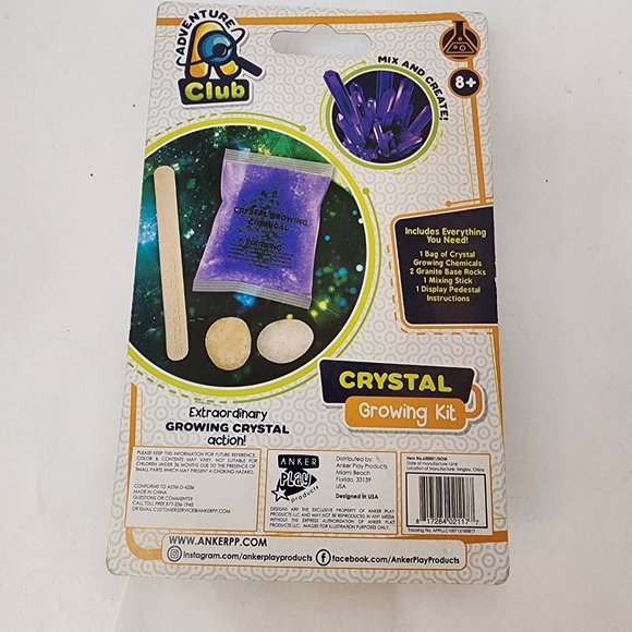 Adventure Club Crystal Growing Kit Purple - Picture 3 of 5